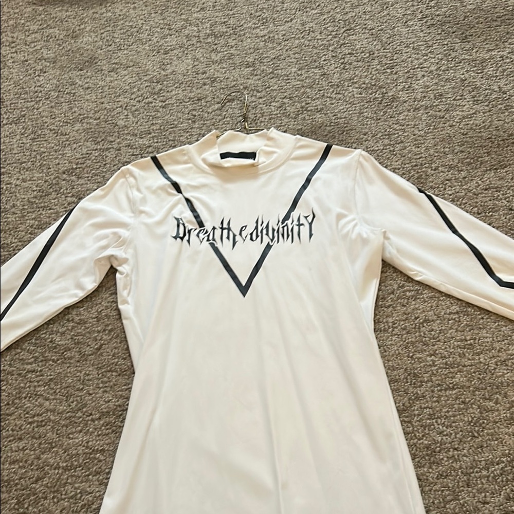 Breathedivinity Men’s longsleeve compression (Void White)